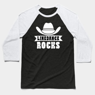 Linedance rocks Baseball T-Shirt